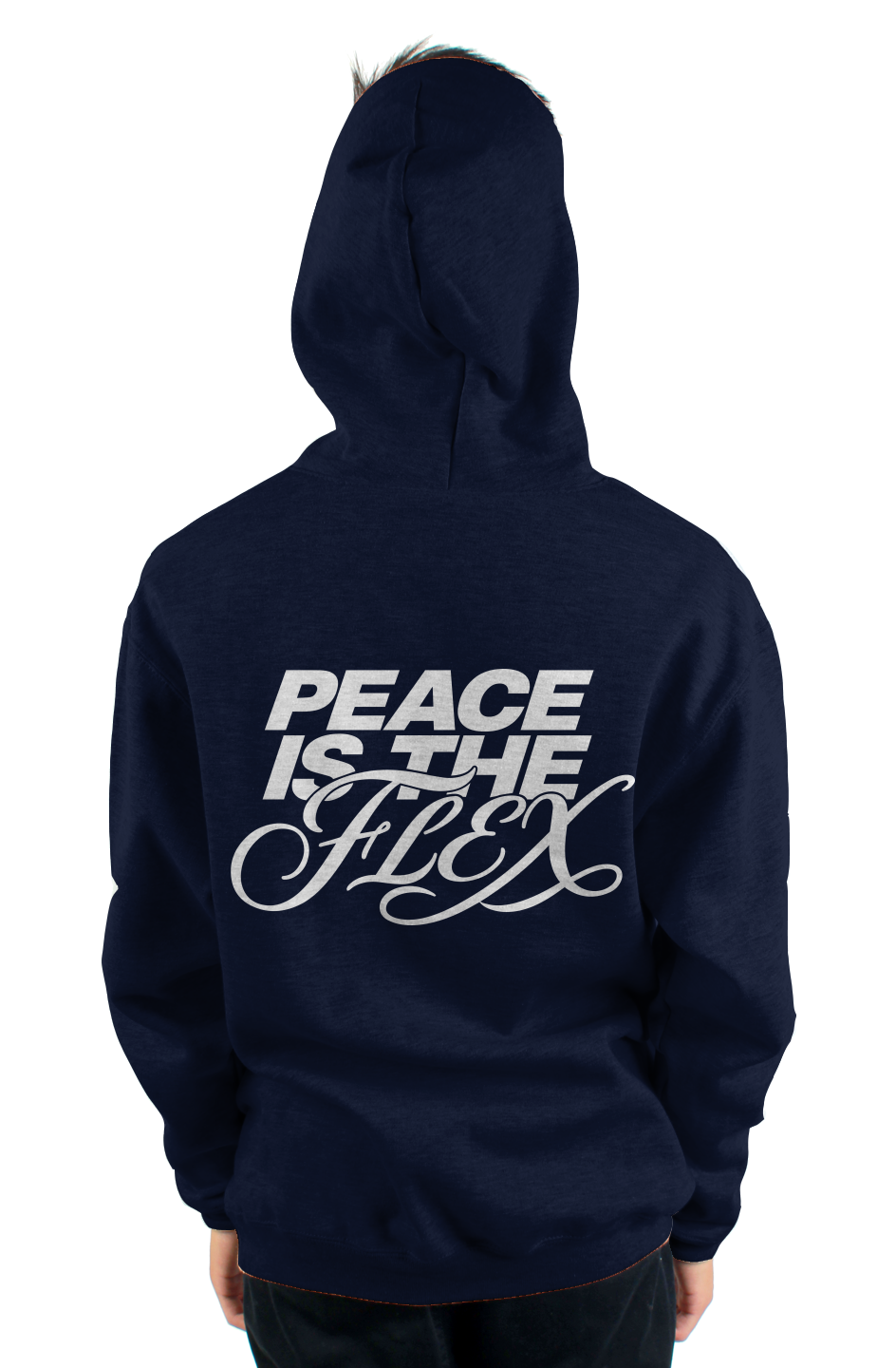 Peace is the flex hoodie