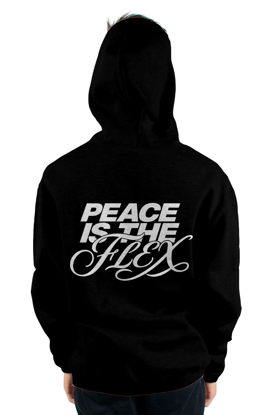 Peace is the flex hoodie
